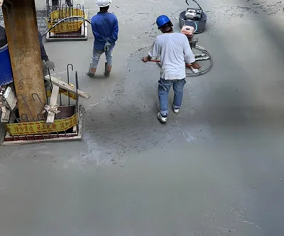 混凝土澆置